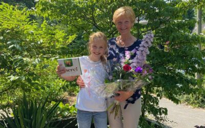 Gastouder Bep is al 10 jaar gastouder bij ons, gefeliciteerd Bep!
