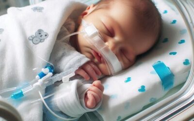 Sensorplakker meet zuurstofgehalte premature baby’s