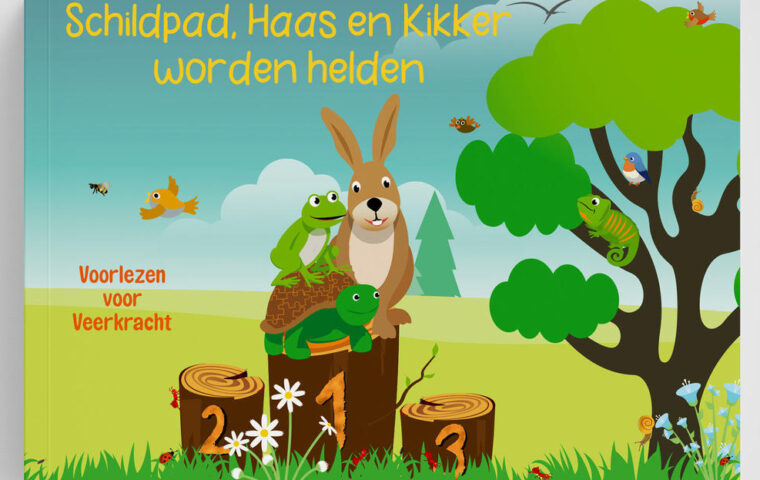 Schildpad, Haas en Kikker worden helden en nemen ouders en kinderen mee in hun verwerkingsproces