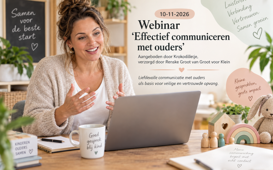 Webinar ‘Effectief communiceren met ouders’ – 10 november 2026