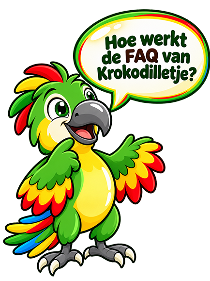 Krokodilletje - FAQ croco vraag